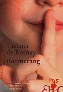 Boomerang / Tatiana de Rosnay / Editions Héloïse d'Ormesson