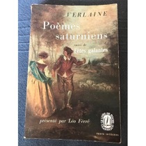 Poèmes saturniens suivi de Fêtes galantes / Verlaine / Poche